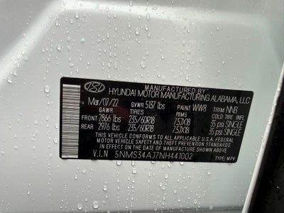 2022 Hyundai SANTA FE SEL