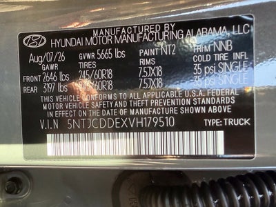 2027 Hyundai SANTA CRUZ SEL Activity AWD