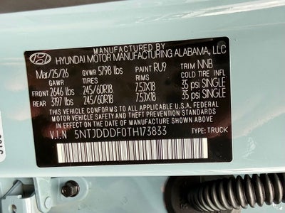 2026 Hyundai SANTA CRUZ XRT