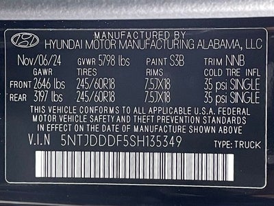 2025 Hyundai SANTA CRUZ XRT