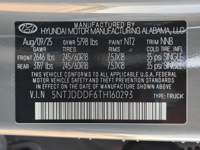 2026 Hyundai SANTA CRUZ XRT