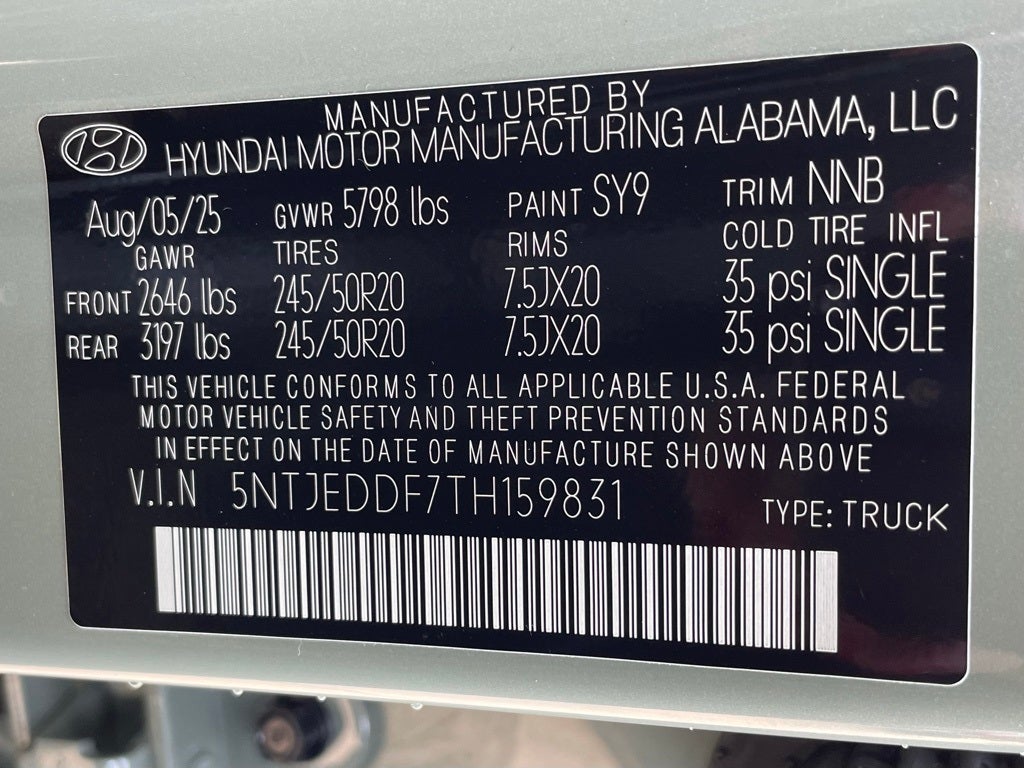 2026 Hyundai SANTA CRUZ Limited