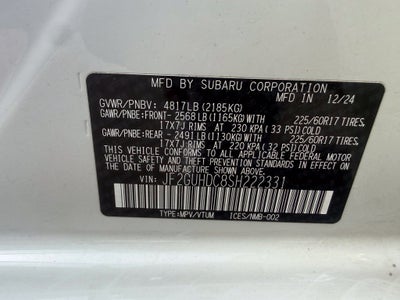 2025 Subaru Crosstrek Premium