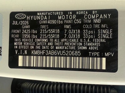 2027 Hyundai KONA SEL Sport FWD