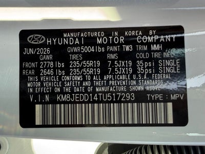2026 Hyundai TUCSON HYBRID Limited