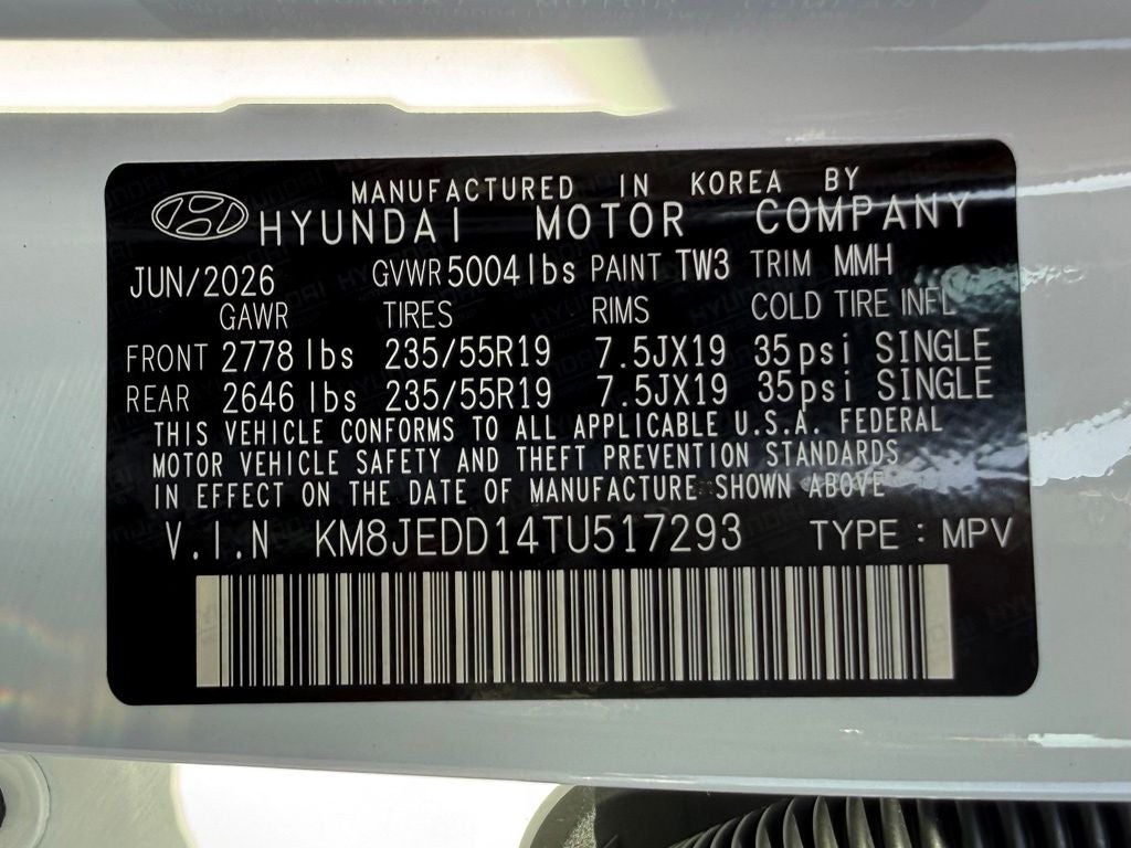 2026 Hyundai TUCSON HYBRID Limited
