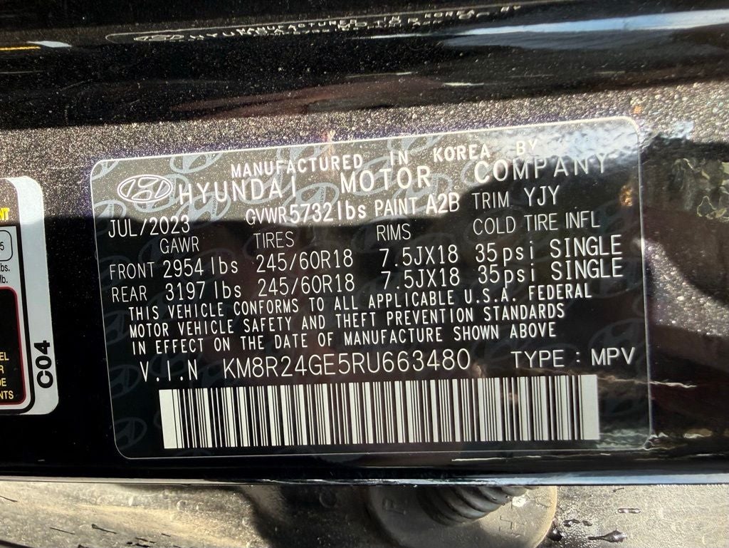 2024 Hyundai PALISADE SEL 7 Passenger