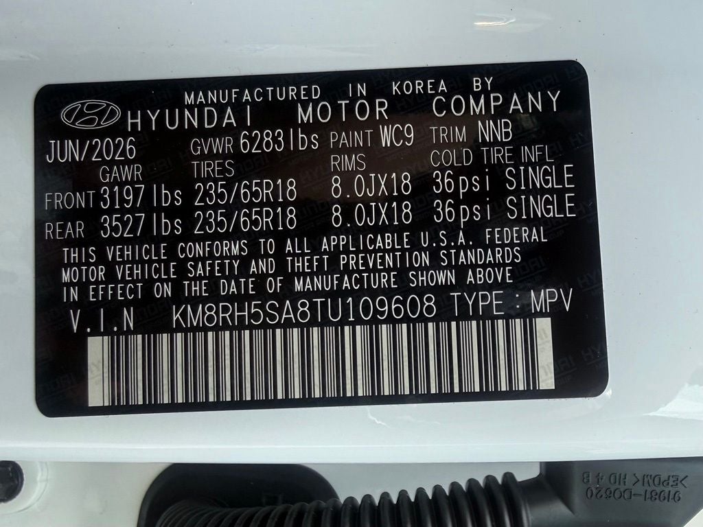 2026 Hyundai PALISADE HYBRID Blue SEL Premium 7P
