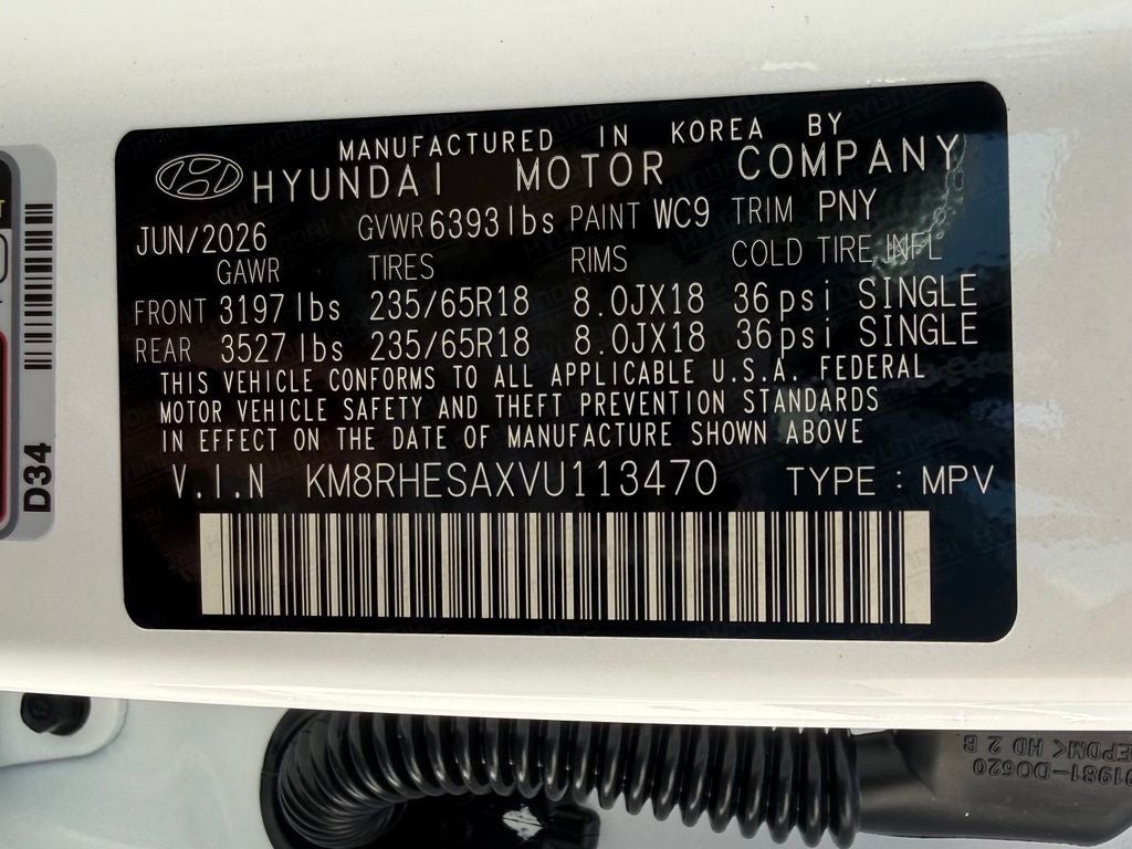 2027 Hyundai PALISADE HYBRID SEL Premium 7P