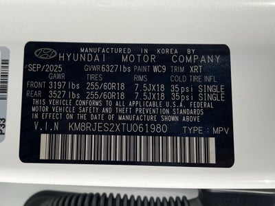 2026 Hyundai PALISADE XRT Pro