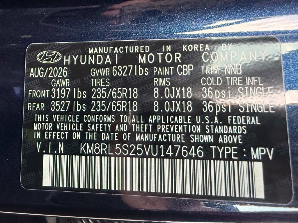 2027 Hyundai PALISADE SEL FWD