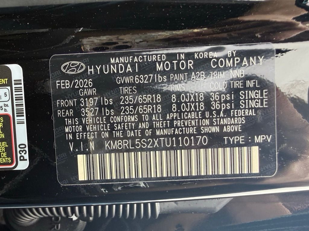 2026 Hyundai PALISADE SEL FWD