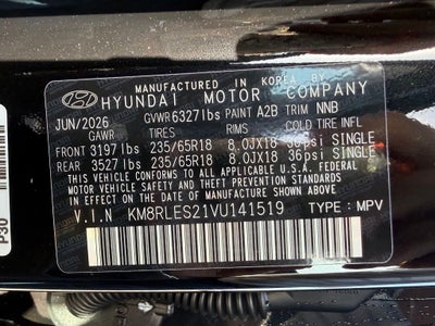 2027 Hyundai PALISADE SEL AWD