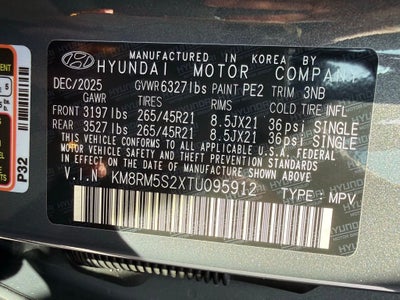 2026 Hyundai PALISADE Calligraphy FWD