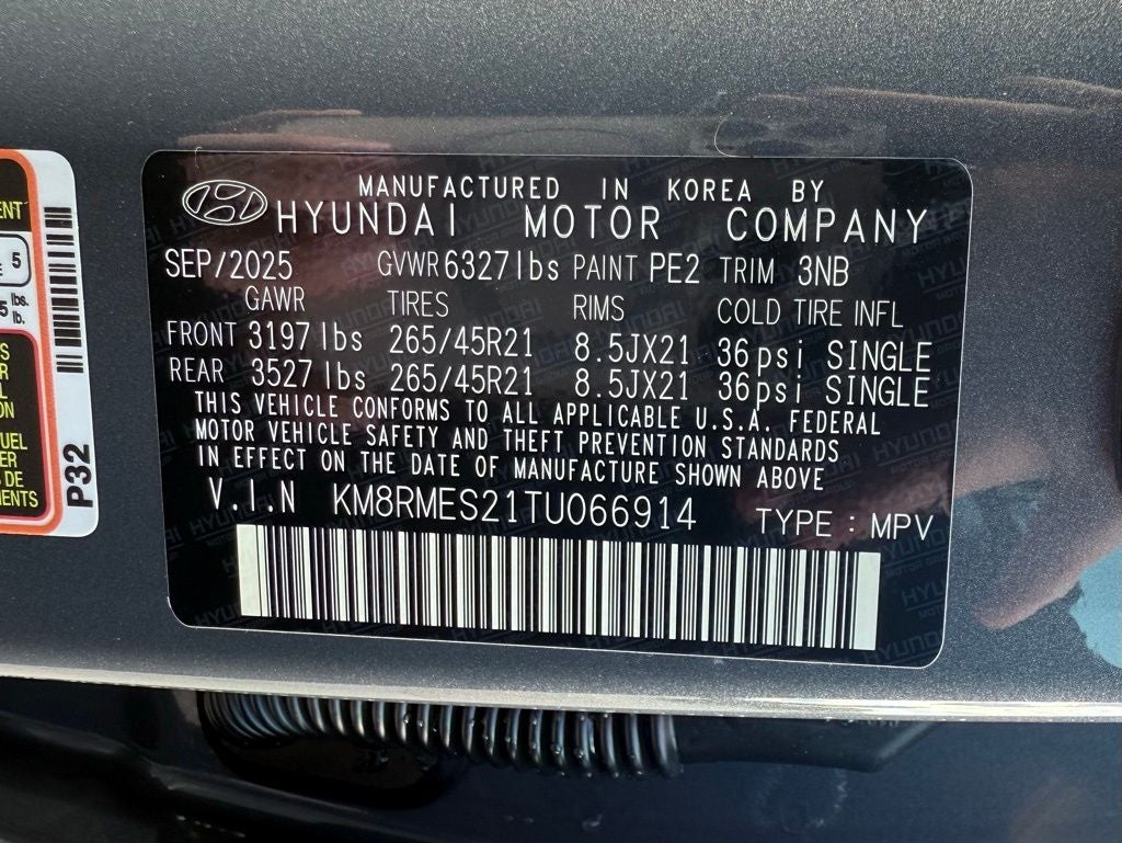 2026 Hyundai PALISADE Calligraphy AWD