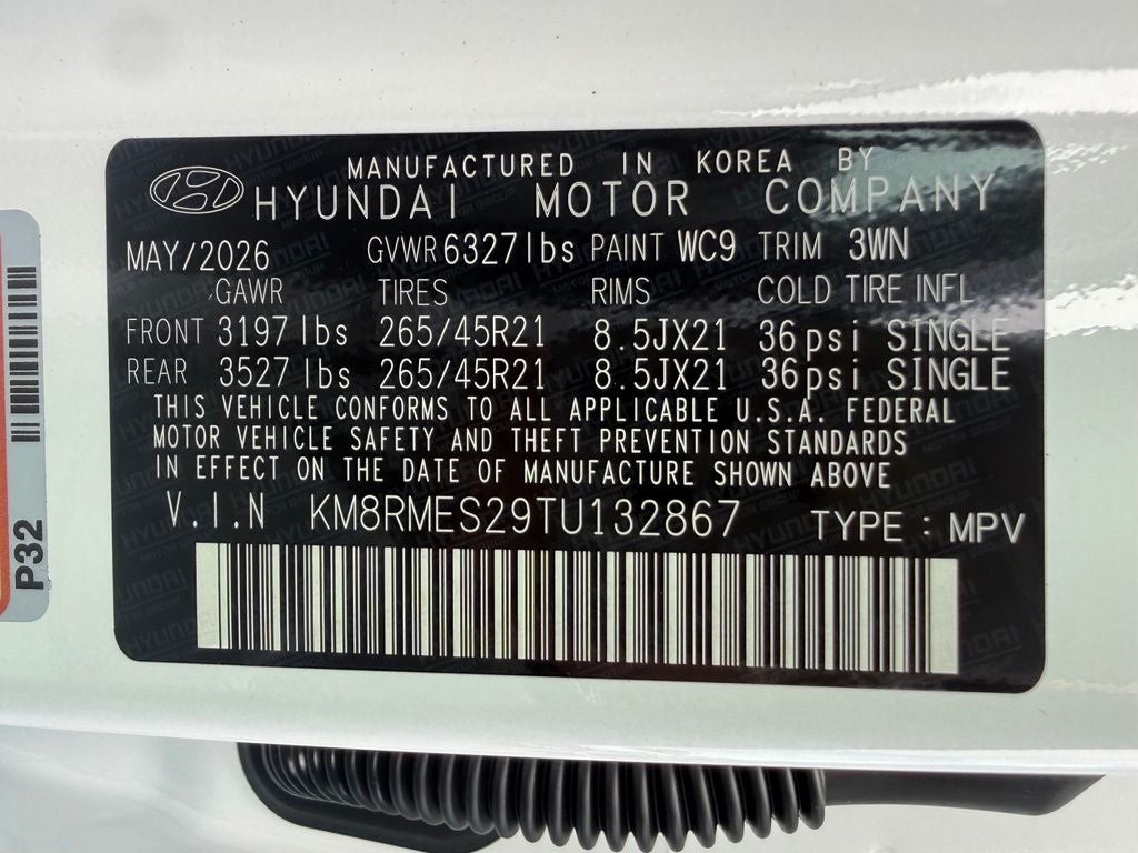 2026 Hyundai PALISADE Calligraphy AWD