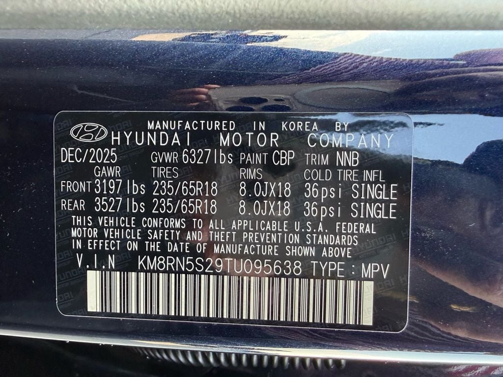 2026 Hyundai PALISADE SEL Premium FWD