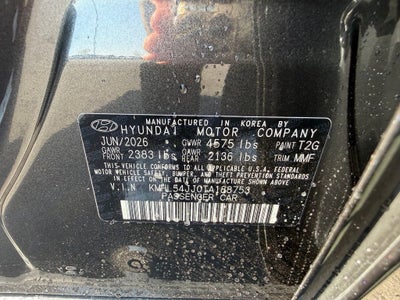 2026 Hyundai SONATA HYBRID Limited