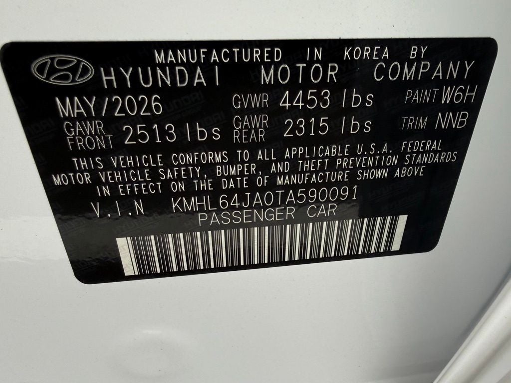 2026 Hyundai SONATA SEL Sport