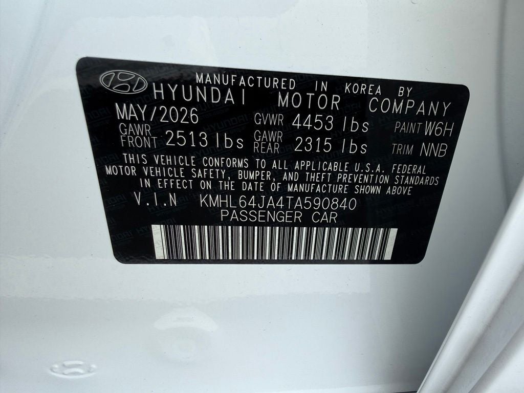 2026 Hyundai SONATA SEL Sport