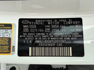 2026 Hyundai ELANTRA SE