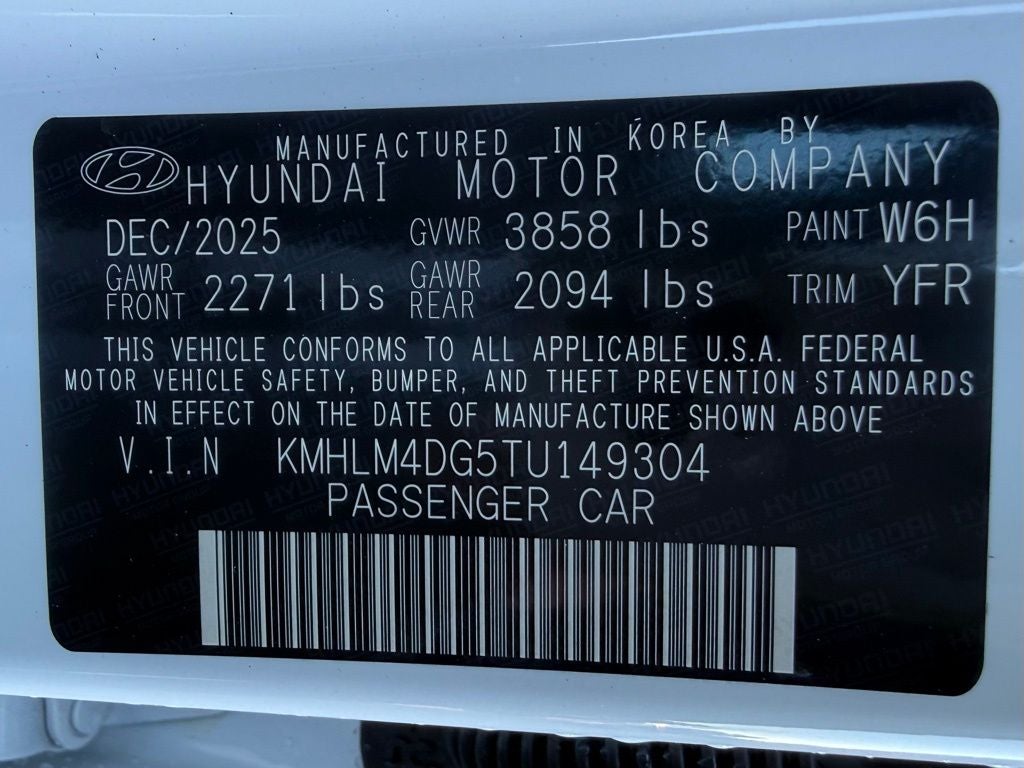 2026 Hyundai ELANTRA SEL Sport