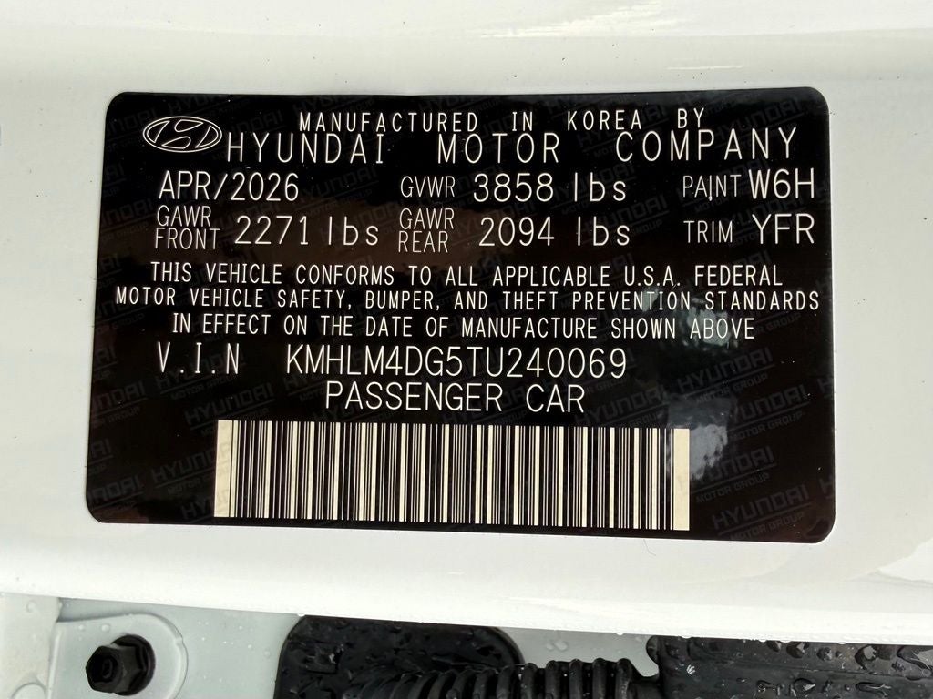 2026 Hyundai ELANTRA SEL Sport