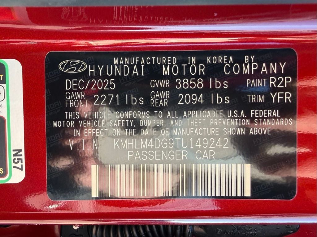 2026 Hyundai ELANTRA SEL Sport