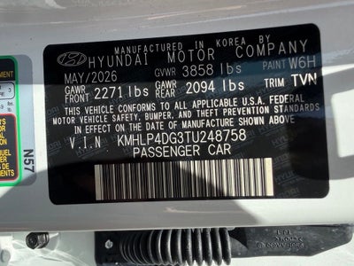 2026 Hyundai ELANTRA Limited