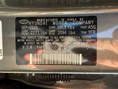2026 Hyundai ELANTRA SEL Sport Premium