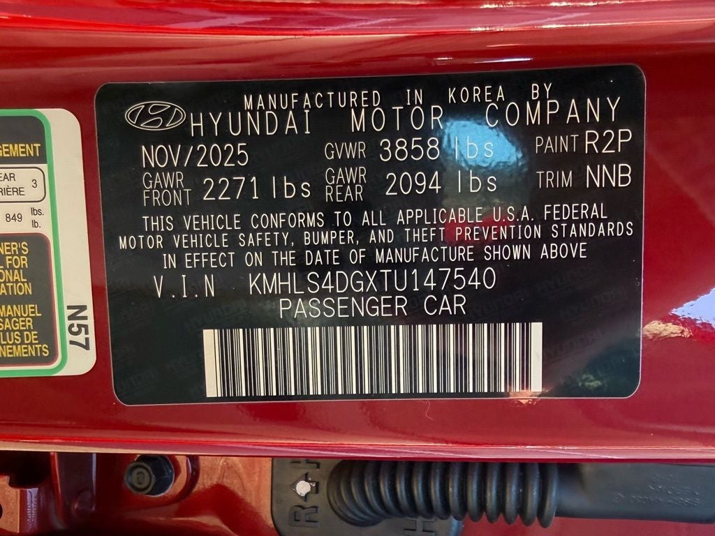 2026 Hyundai ELANTRA SEL Sport Premium