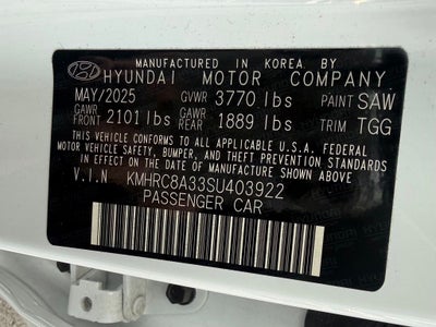 2025 Hyundai VENUE SEL CPO ELIGIBLE