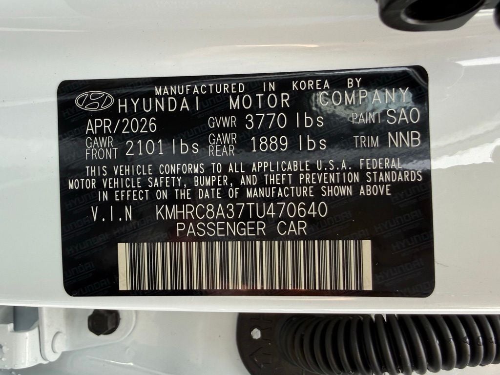 2026 Hyundai VENUE SEL W/Two-Tone Roof