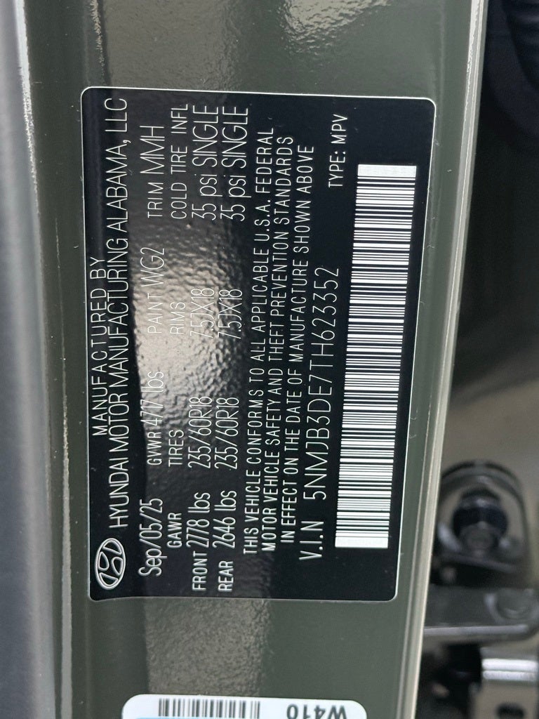 2026 Hyundai TUCSON SEL FWD