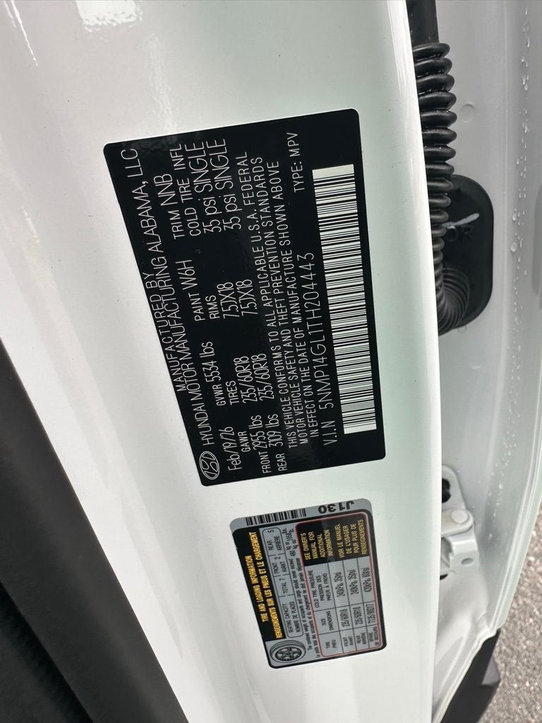 2026 Hyundai SANTA FE SE