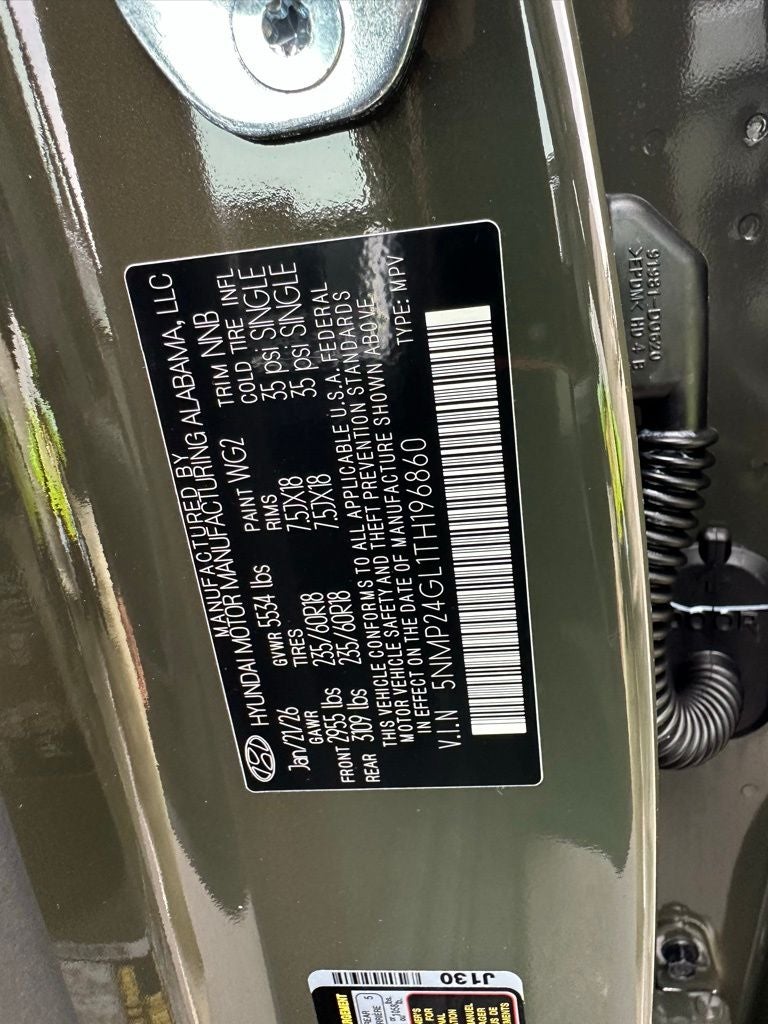 2026 Hyundai SANTA FE SEL