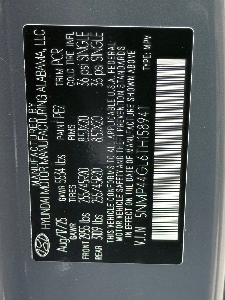 2026 Hyundai SANTA FE Limited FWD