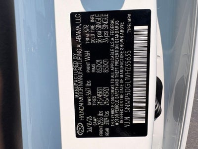 2027 Hyundai SANTA FE Calligraphy