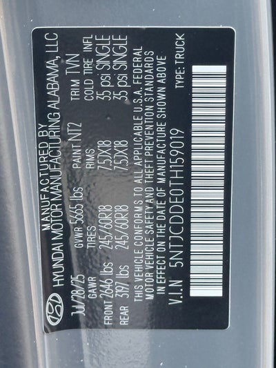 2026 Hyundai SANTA CRUZ SEL Activity AWD