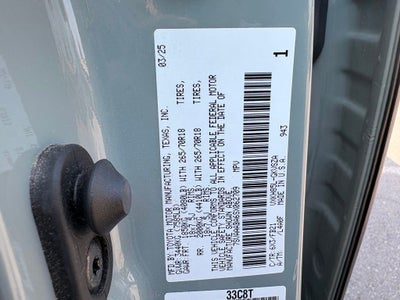 2025 Toyota Sequoia SR5