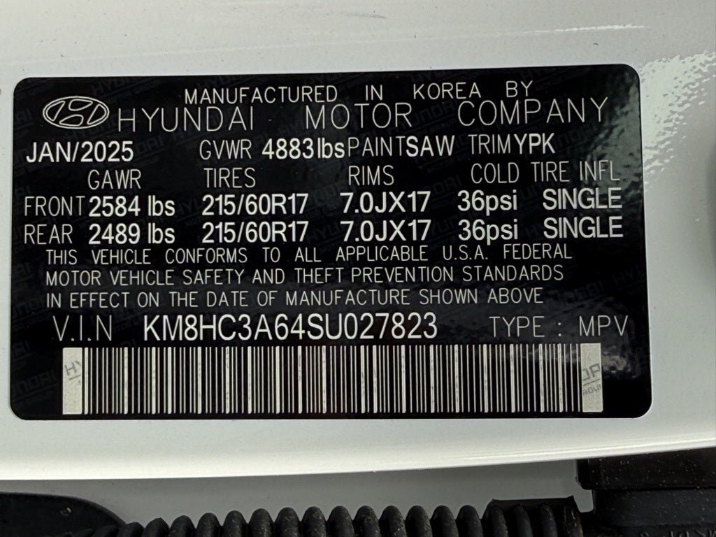 2025 Hyundai KONA ELECTRIC SEL