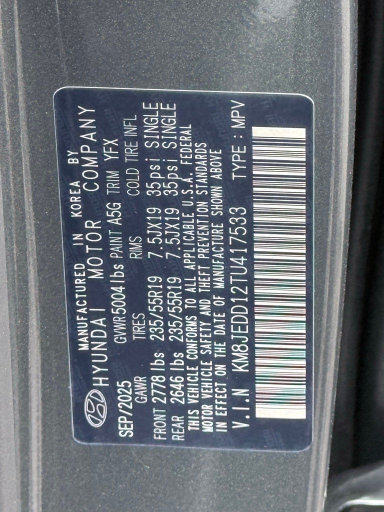 2026 Hyundai TUCSON HYBRID Limited