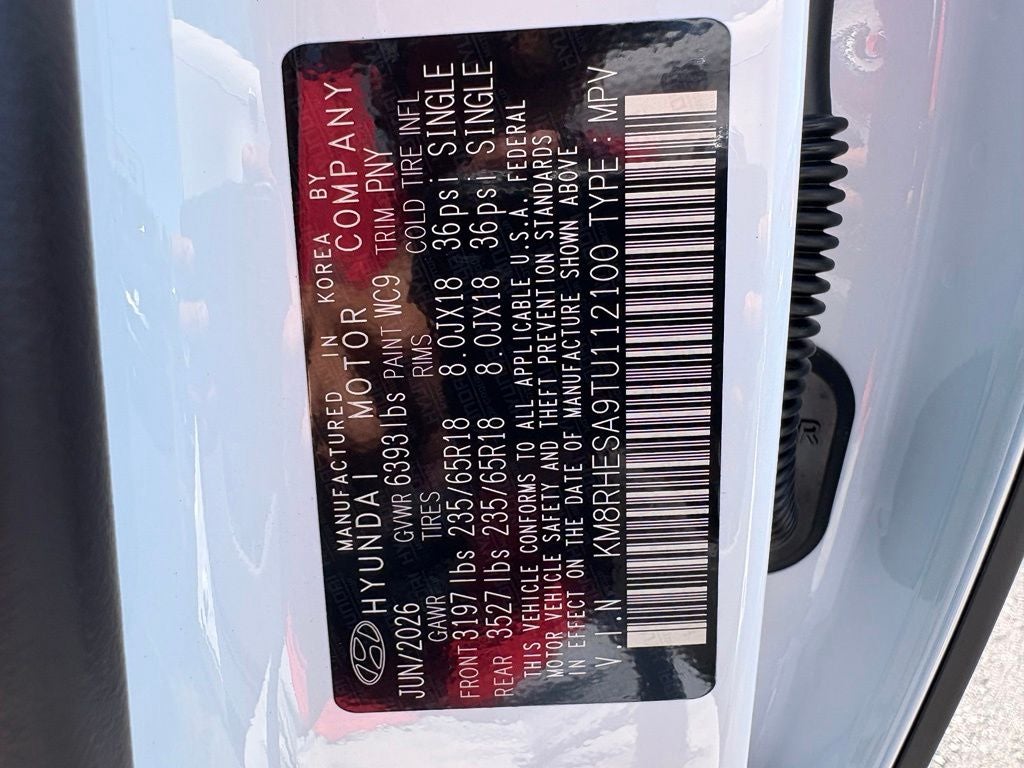 2026 Hyundai PALISADE HYBRID SEL Premium 7 Passenger