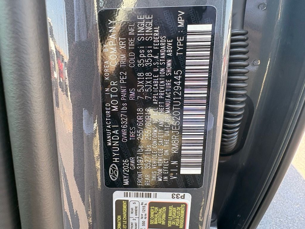 2026 Hyundai PALISADE XRT Pro