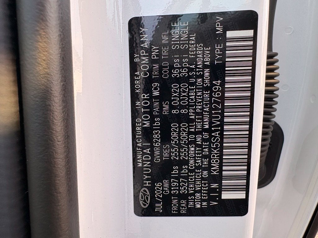 2027 Hyundai PALISADE HYBRID Limited