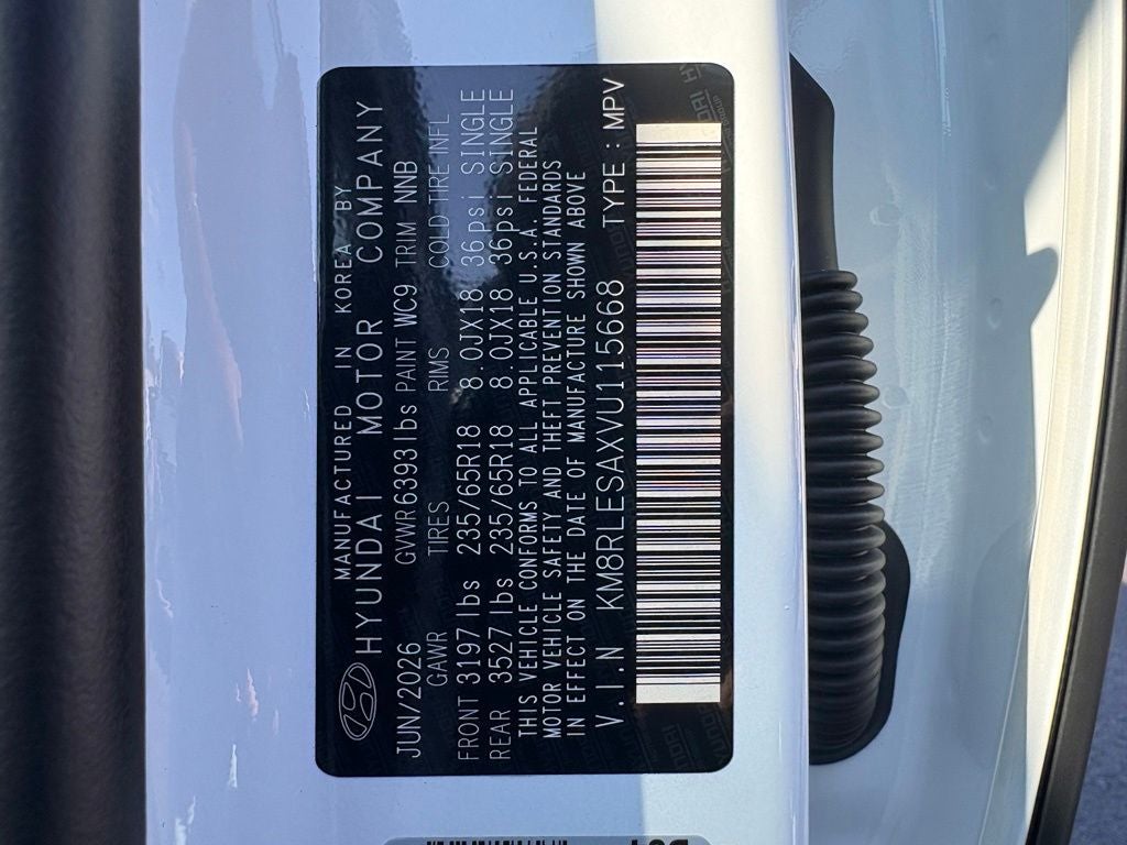 2027 Hyundai PALISADE HYBRID SEL 7 Passenger