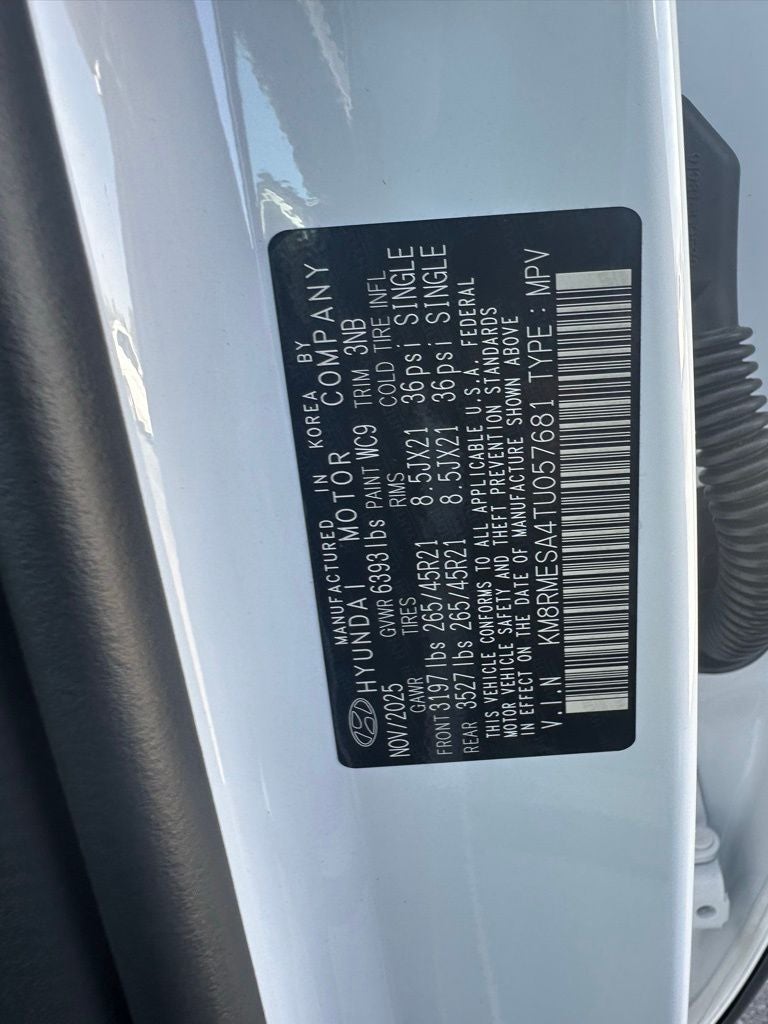 2026 Hyundai PALISADE HYBRID Calligraphy
