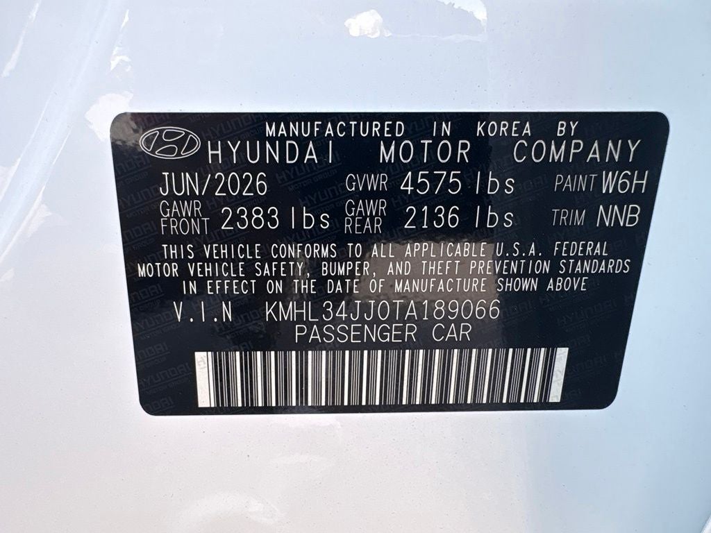 2026 Hyundai SONATA HYBRID SEL