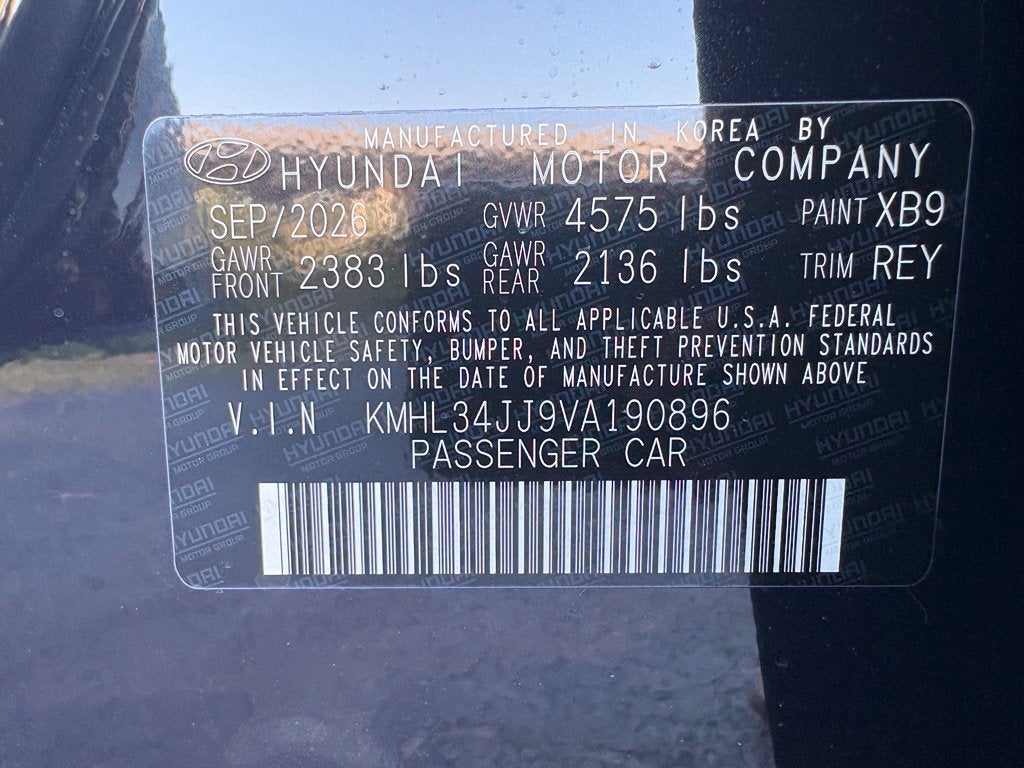 2027 Hyundai SONATA HYBRID SEL