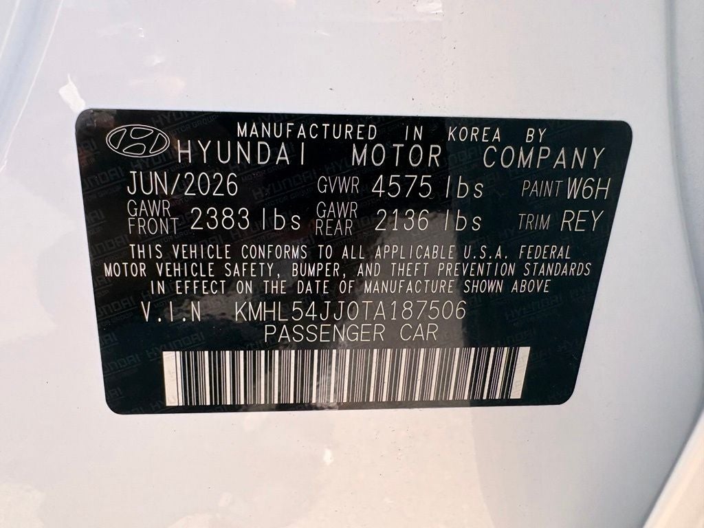 2026 Hyundai SONATA HYBRID Limited